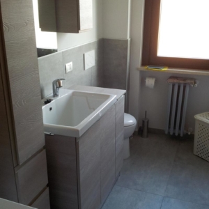 Ristrutturazione totale bagno dopo
