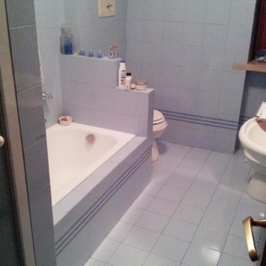 Ristrutturazione totale bagno prima