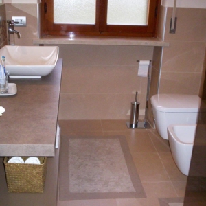 Dopo: rifacimento totale bagno