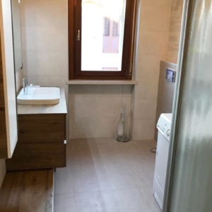 Dopo: rifacimento totale bagno